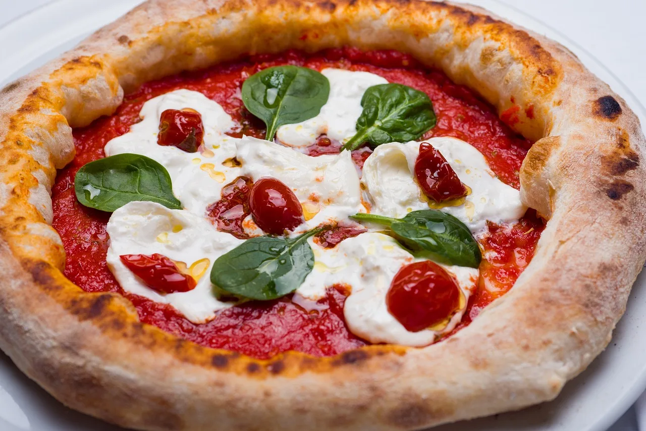 Pizza fresca